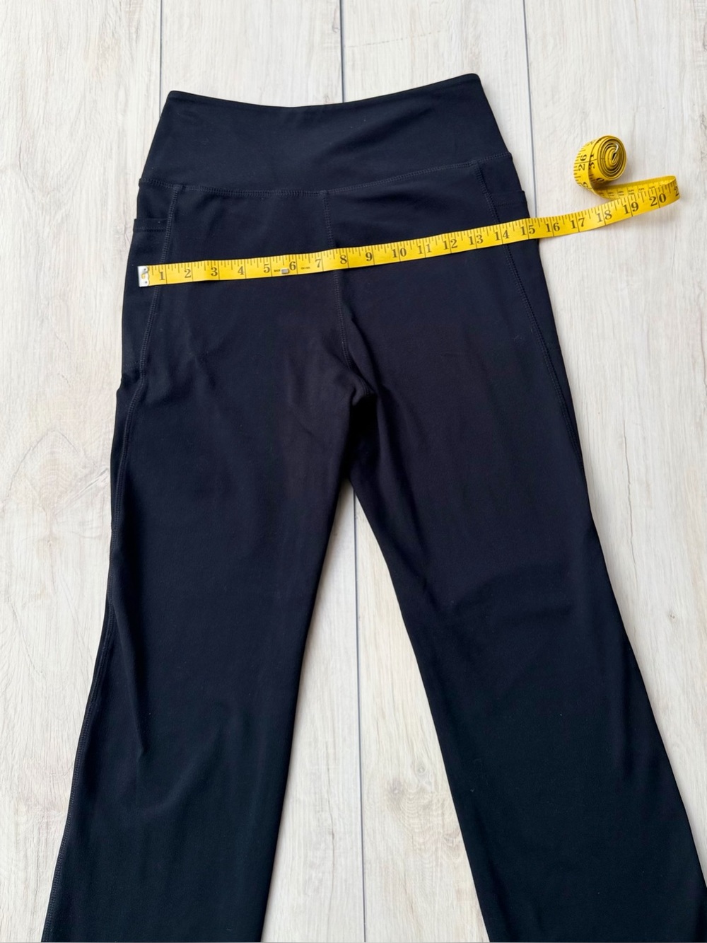 Jockey Black Wide Leg Crossover Yoga Pant Pockets Breathable Stretch Small Reg - Picture 6 of 10